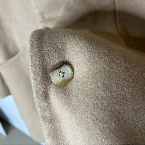 WILFRED ARITZIA Cocoon Coat Wool Cashmere Blend Size Small Classic Camel Color - Picture 11 of 15